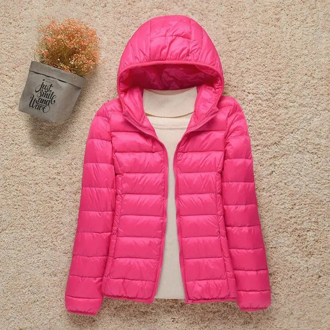 Scarlett | Women's Lightweight Hooded Quilted Jacket Puffer Coat