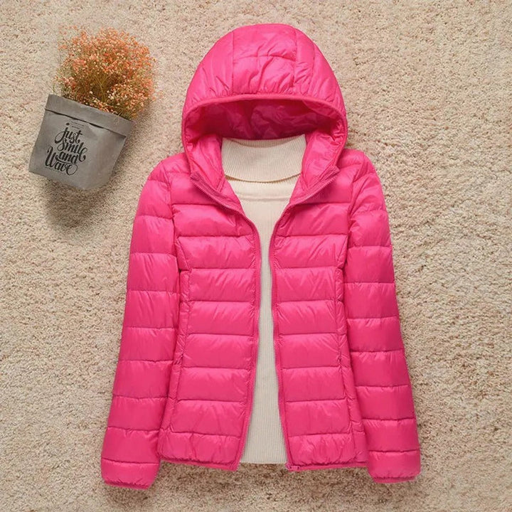 Scarlett | Women's Lightweight Hooded Quilted Jacket Puffer Coat