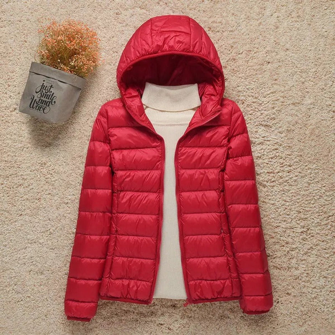 Scarlett | Women's Lightweight Hooded Quilted Jacket Puffer Coat