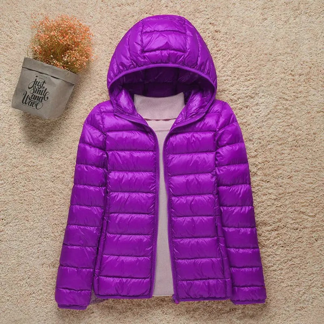 Scarlett | Women's Lightweight Hooded Quilted Jacket Puffer Coat