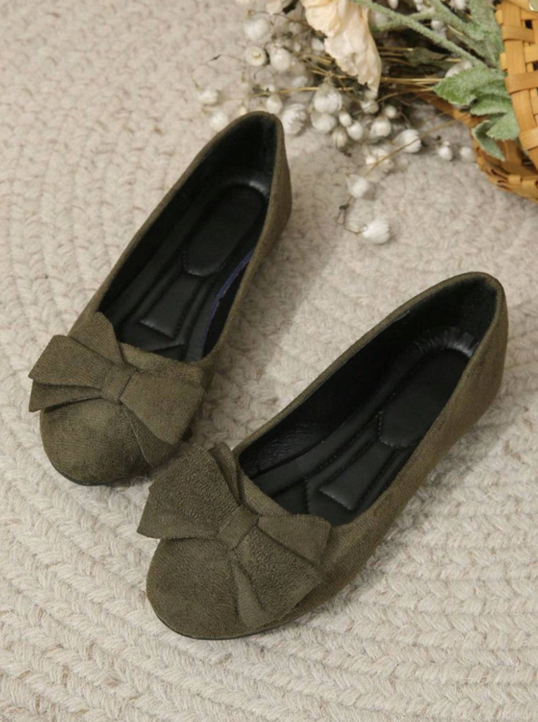 Charlotte | Women's Orthopedic Bow-Detail Slip-On Comfort Shoes