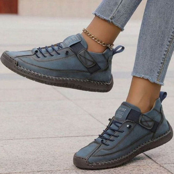 Evelyn | Women's Orthopedic Lace-Up Low-Top Ankle Boots Sneakers