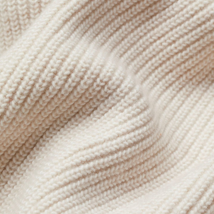 Hannah | Women's Oversized Open-Front Knit Cardigan Scarf Collar