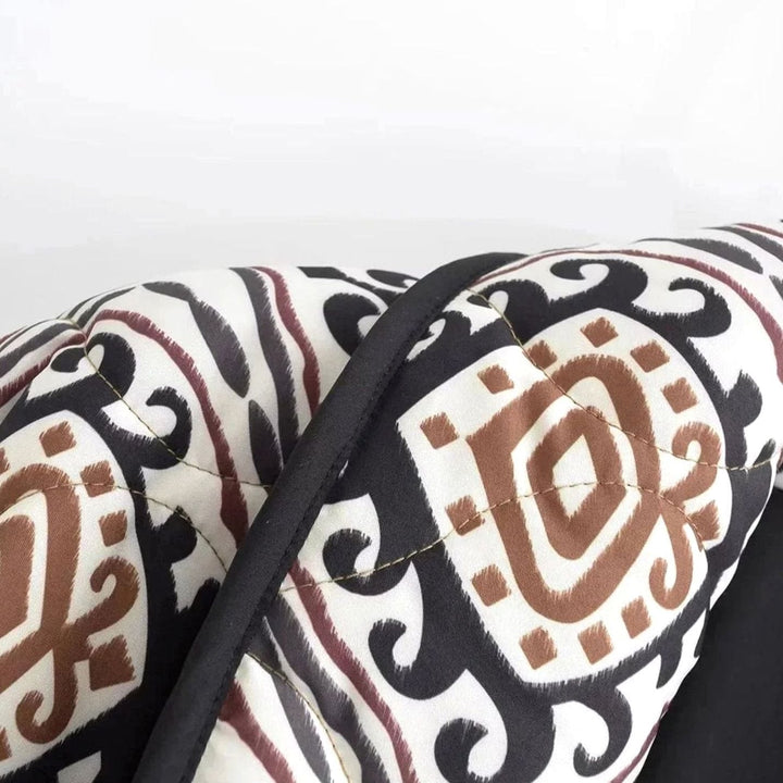 Penelope | Women's Oversized Quilted Wide-Sleeve Patterned Jacket