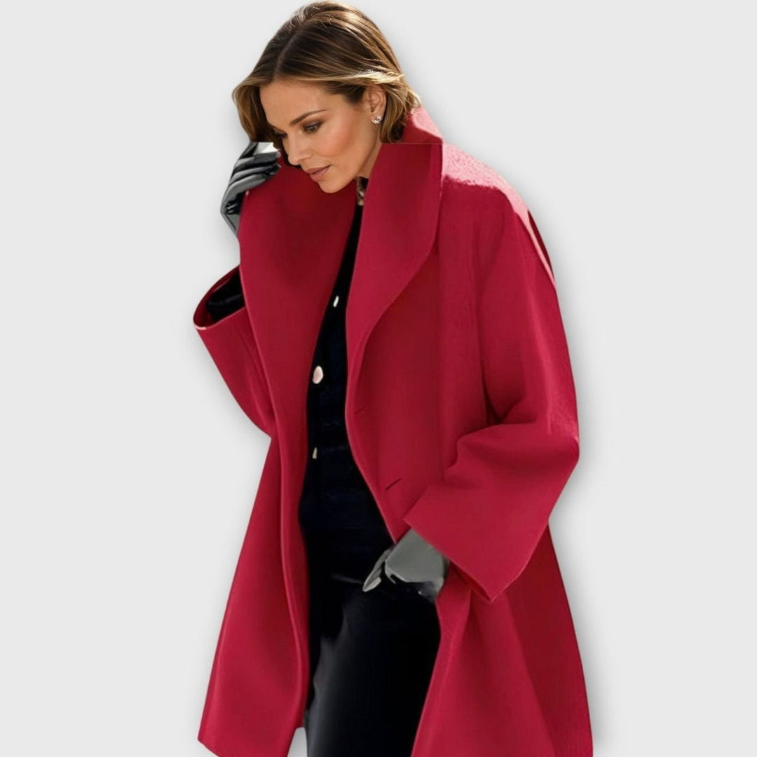 Isabella | Women's Oversized Wide-Collar Relaxed-Fit Winter Coat