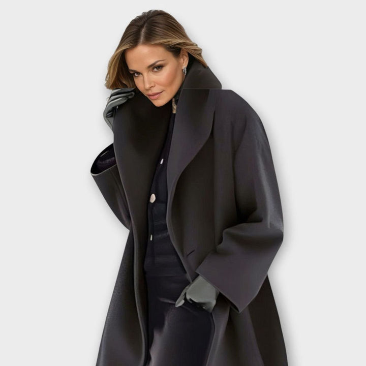 Isabella | Women's Oversized Wide-Collar Relaxed-Fit Winter Coat