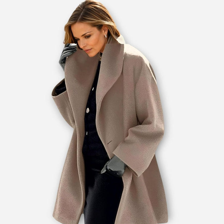 Isabella | Women's Oversized Wide-Collar Relaxed-Fit Winter Coat