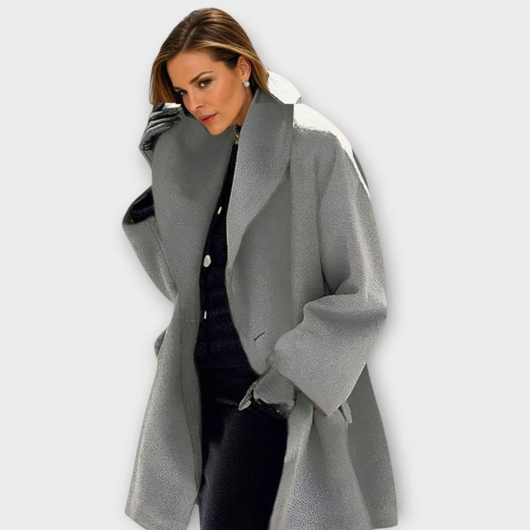 Isabella | Women's Oversized Wide-Collar Relaxed-Fit Winter Coat