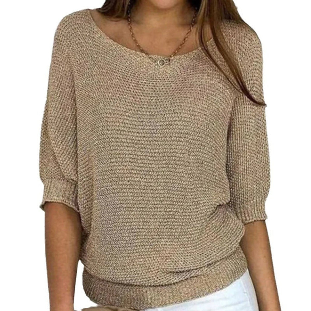 Harper | Women's Relaxed-Fit Batwing-Sleeve Knit Pullover Sweater