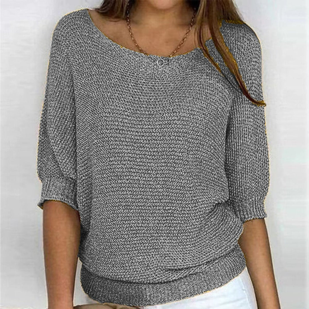 Harper | Women's Relaxed-Fit Batwing-Sleeve Knit Pullover Sweater