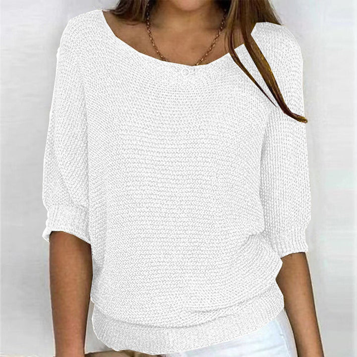 Harper | Women's Relaxed-Fit Batwing-Sleeve Knit Pullover Sweater