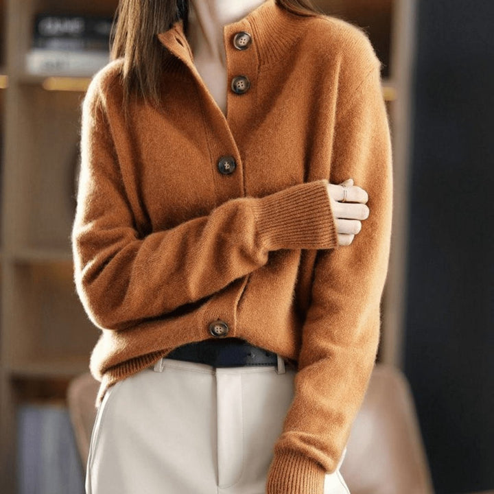 Ava | Women's Soft Blend Button-Front Knit Cardigan