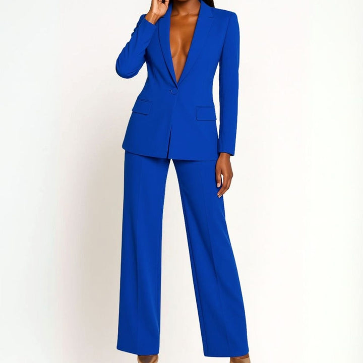 Lily | Women's Tailored Wide-Leg Blazer Suit Set