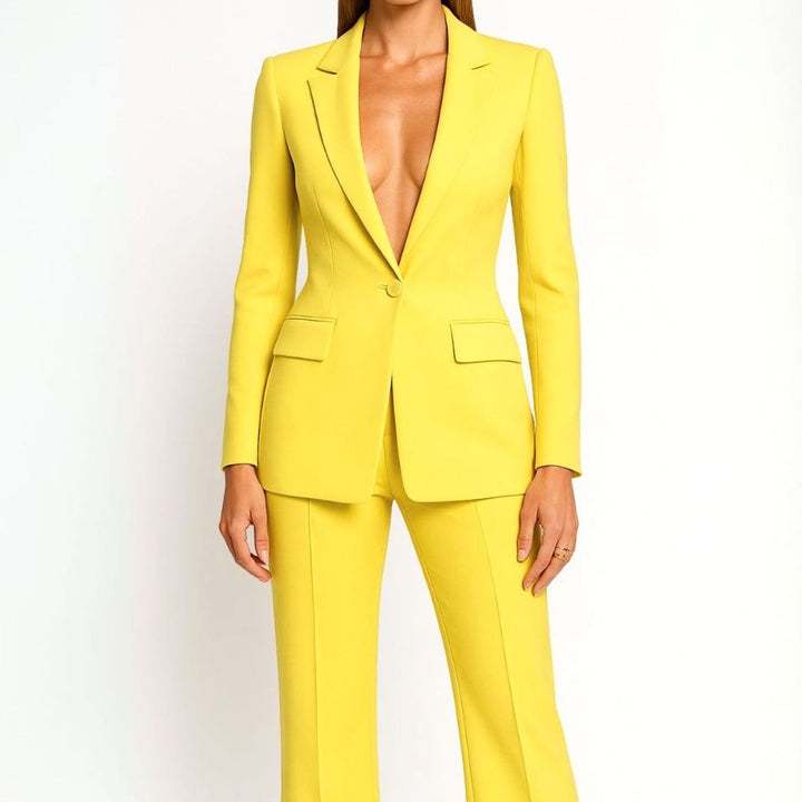 Lily | Women's Tailored Wide-Leg Blazer Suit Set
