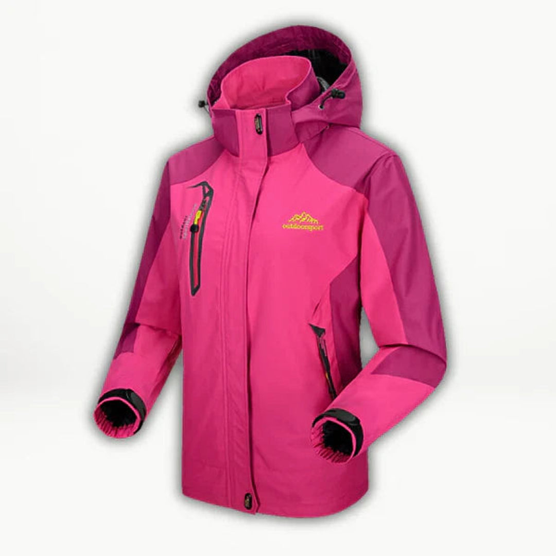Eleanor | Women's Waterproof Hooded Outdoor Shell Quilted Jacket
