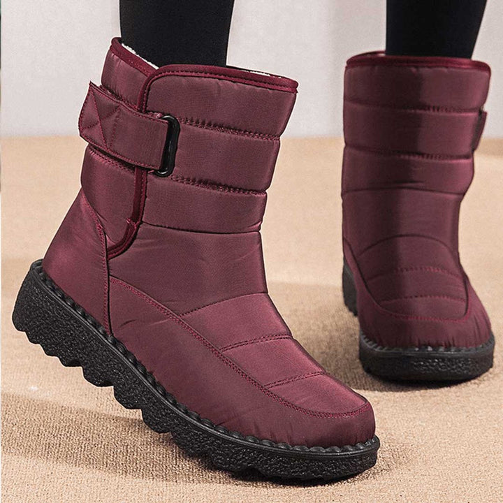 Nora | Women's Waterproof Insulated Ankle Snow Boots Winter Knee High Boots