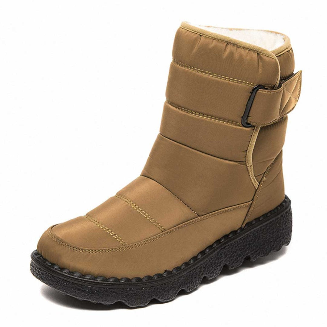 Nora | Women's Waterproof Insulated Ankle Snow Boots Winter Knee High Boots