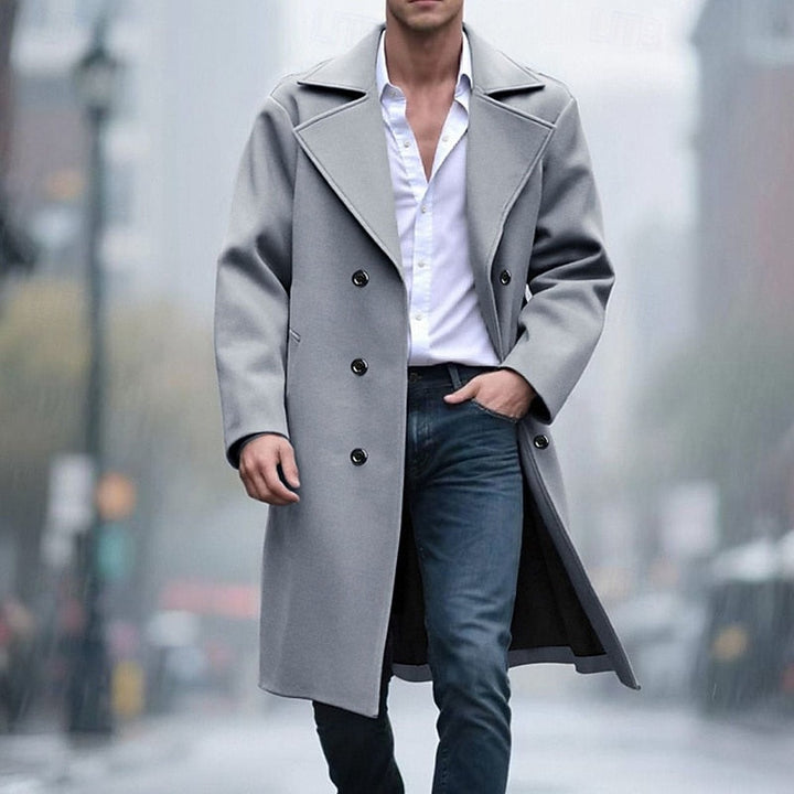 Barnaby | Tailored Long Overcoat